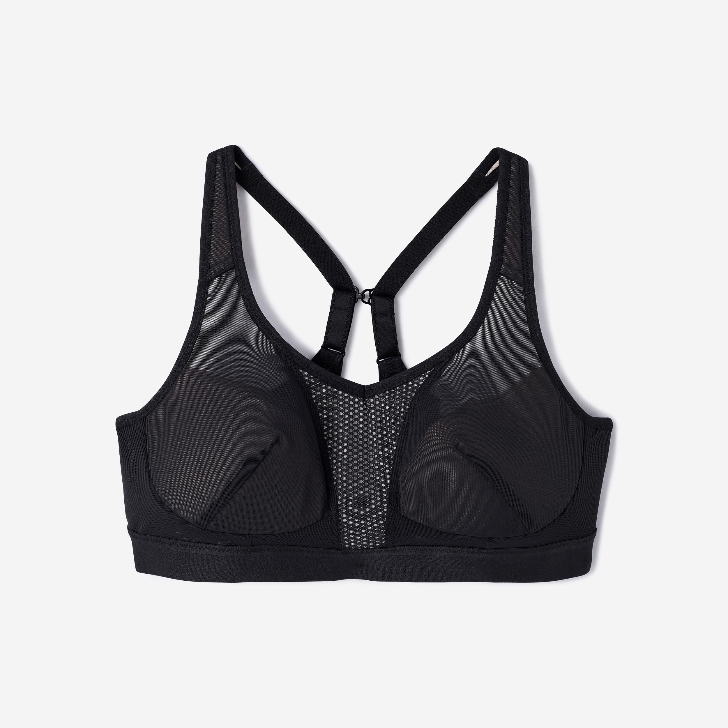 Soutien-gorge de sport à maintien élevé avec bretelles croisables - DECATHLON
