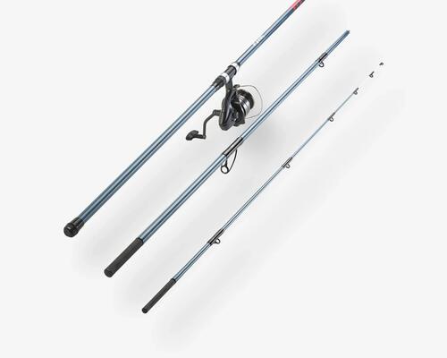 ENSEMBLE CANNE & MOULINET PÊCHE EN SURFCASTING 500: notice, réparation