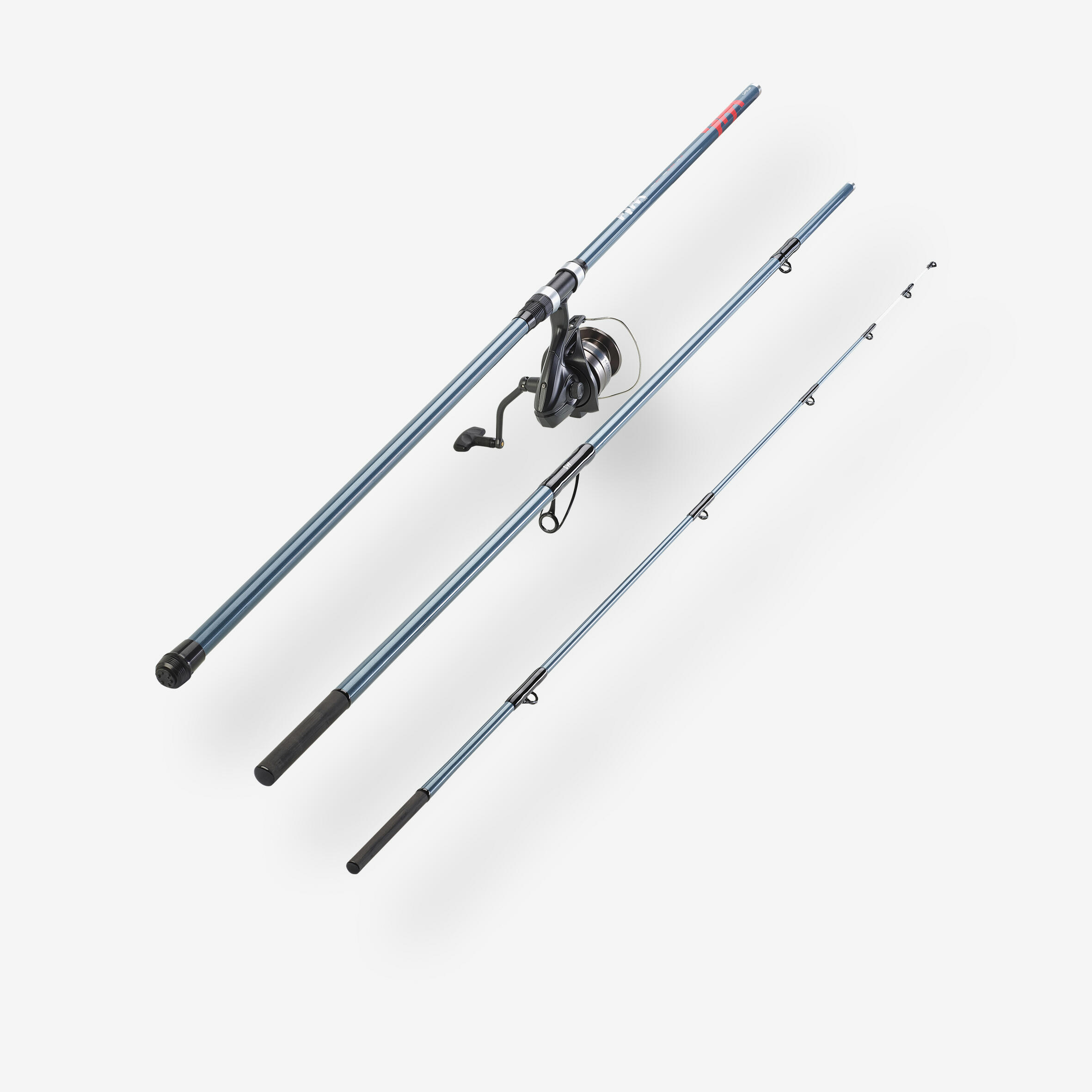 Set lansetă surfcasting pescuit în mare SYMBIOS 500 4,20m 100-200g