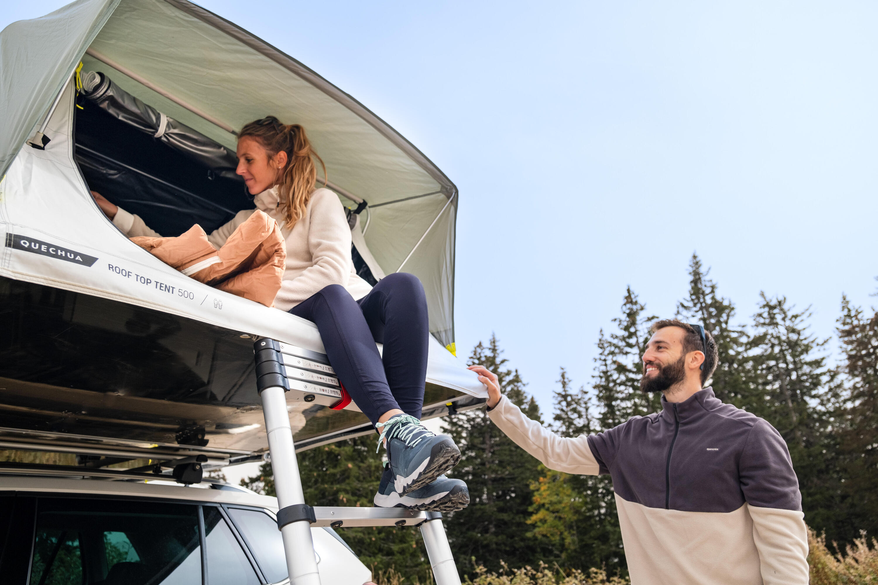 Tente de toit MH500 fresh & black 2 personnes 16/19