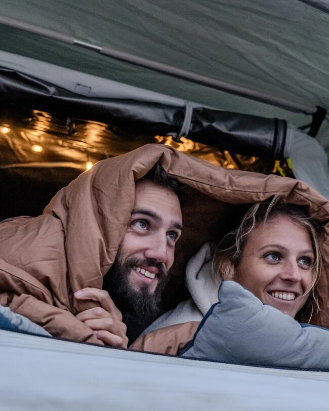 Tenda da tetto MH 500 Fresh &amp; Black 2 posti