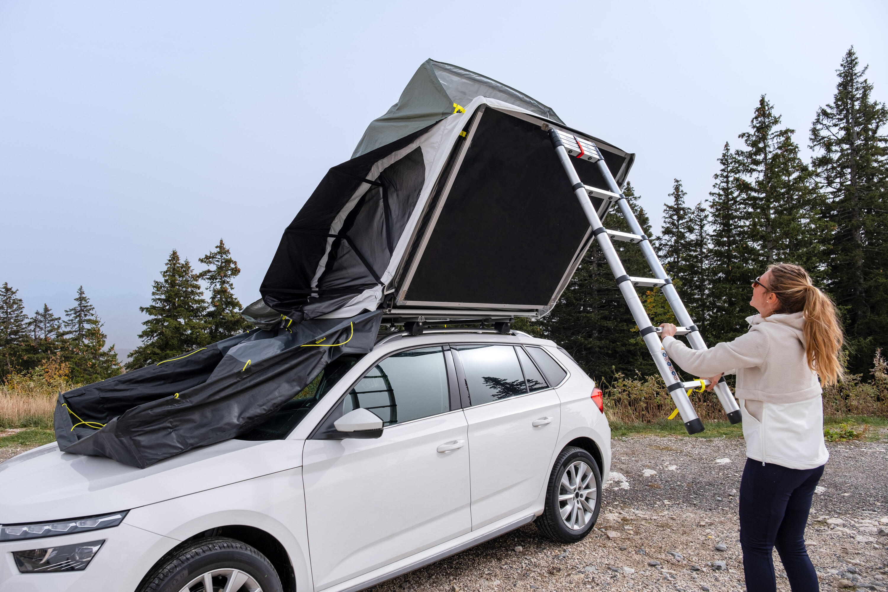 Tente de toit MH500 fresh & black 2 personnes 15/19