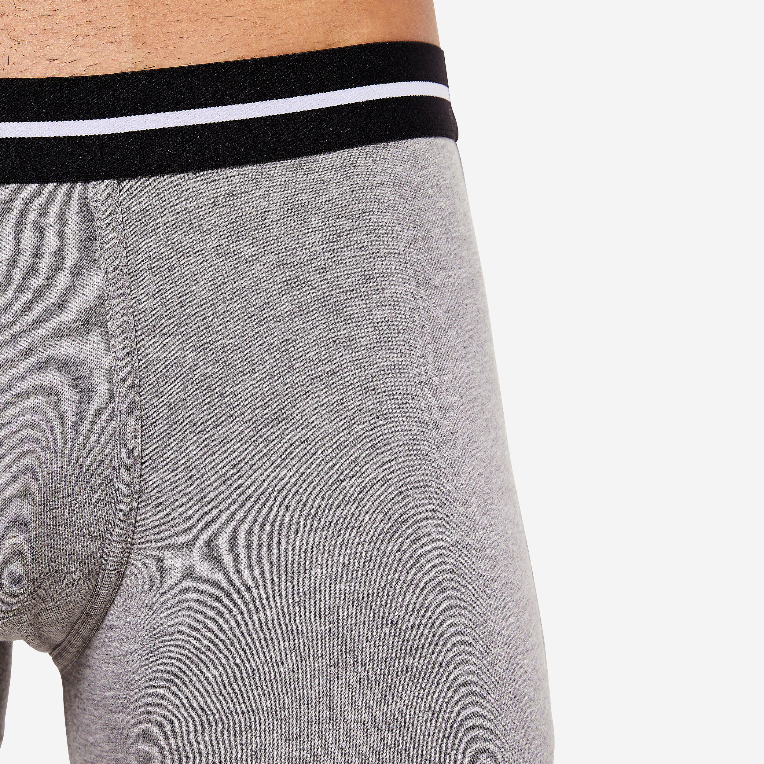 Grey Melange Cotton Mens Knit Boxer Underwear – lifecycleclothing