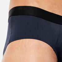 Calzoncillos slip transpirables hombre - Azul oscuro 