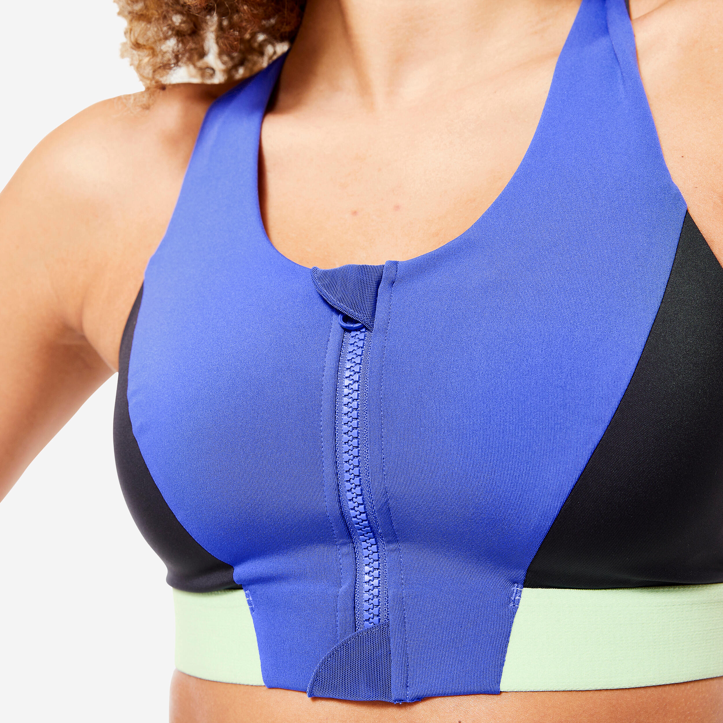 Front Zip Medium Support Sports Bras.