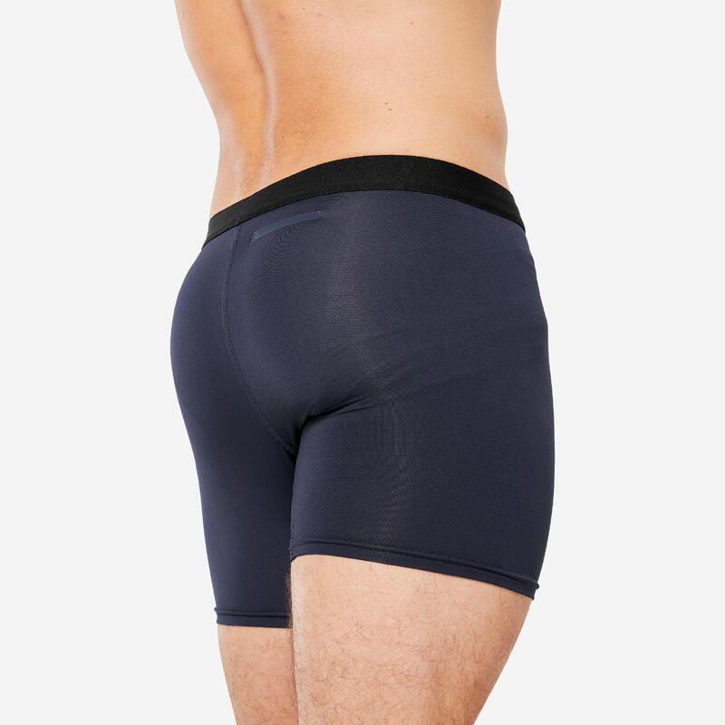 Calzoncillo bóxer deportivo transpirable pack 3 Hombre - Marino, azul y caqui