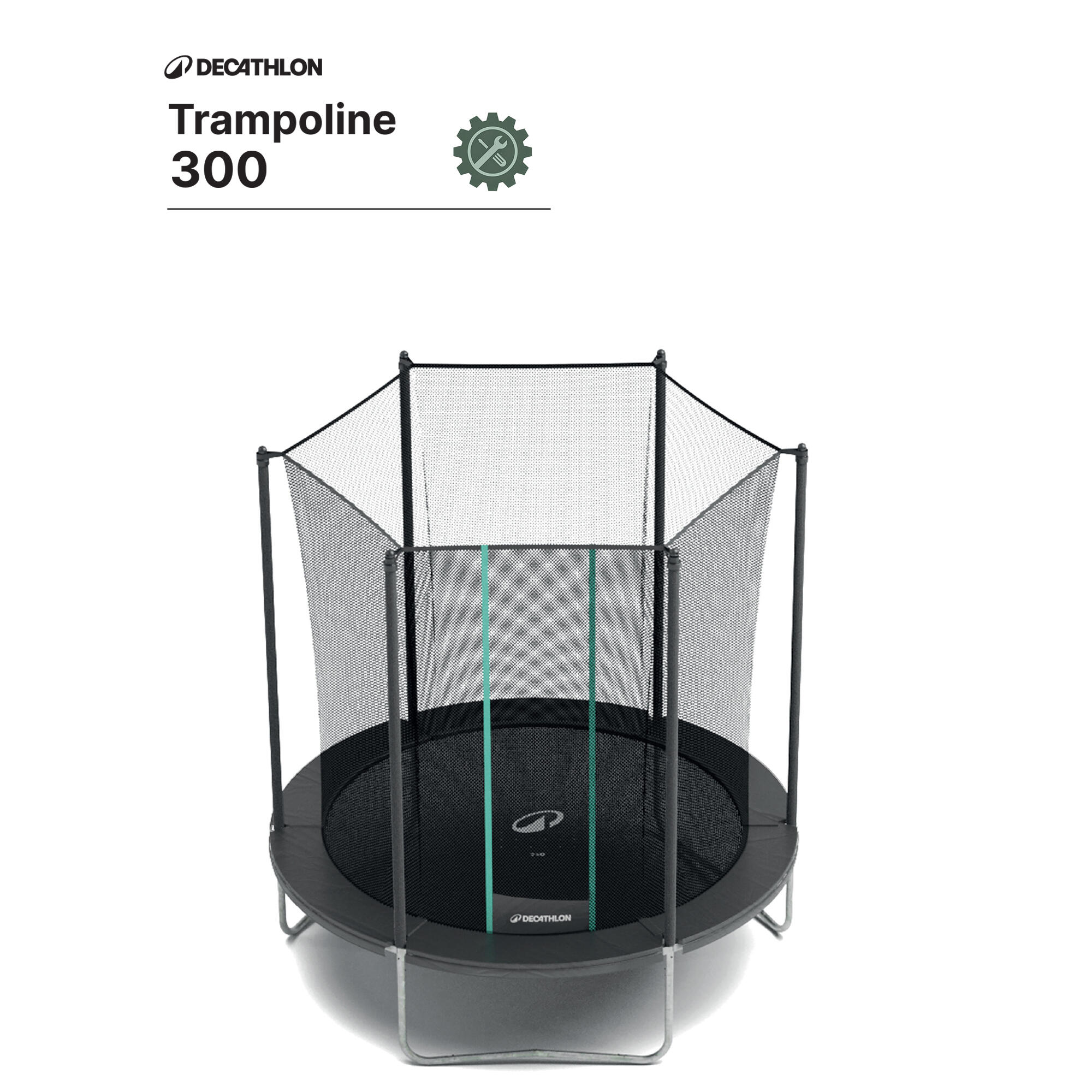 UNIÃO EM "T" PARA TRAMPOLIM 300 3/5