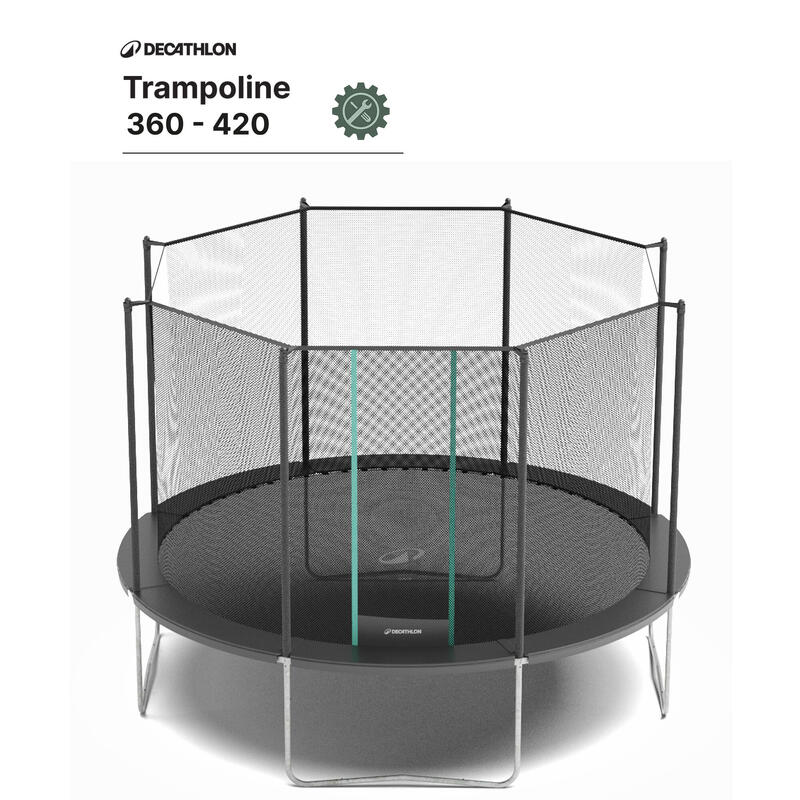 V alakú láb - 360/420-as trambulin