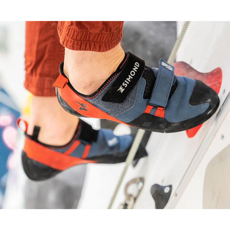 Erkek Tırmanış Ayakkabısı - Mavi / Kırmızı - Vertika