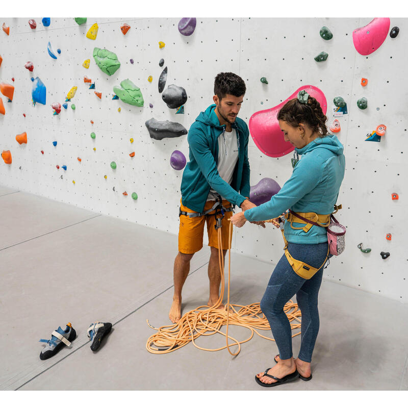 Coardă escaladă 10 mm x 35 m Klimb Gym Portocaliu