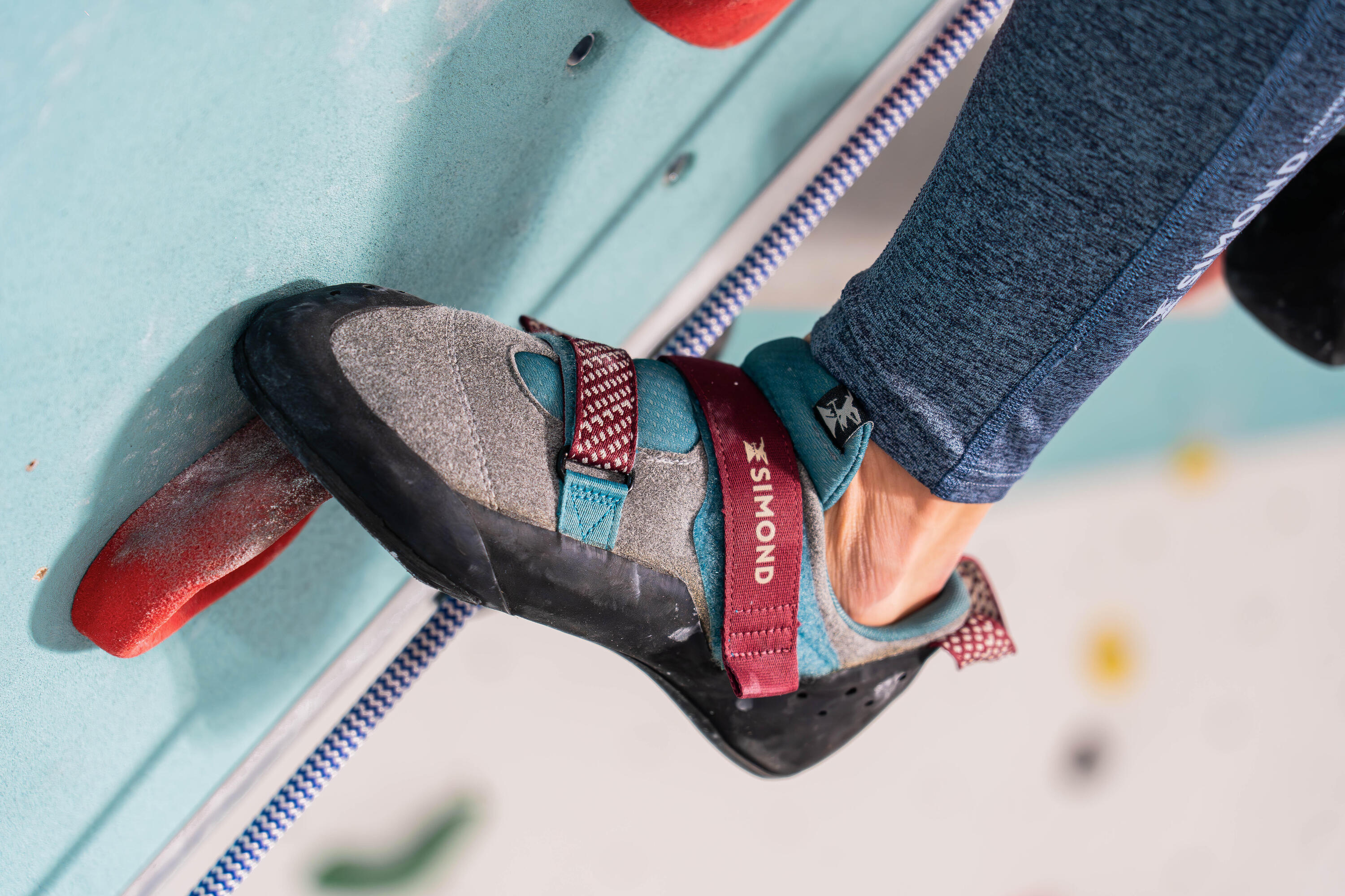 Kletterschuhe ‒ Klimb türkis 12/12