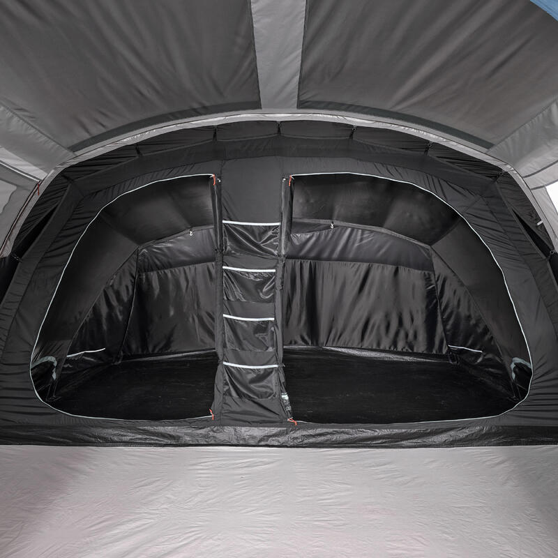 Cort de camping 5 persoane 2 camere, Fresh & Black, Arpenaz 5.2