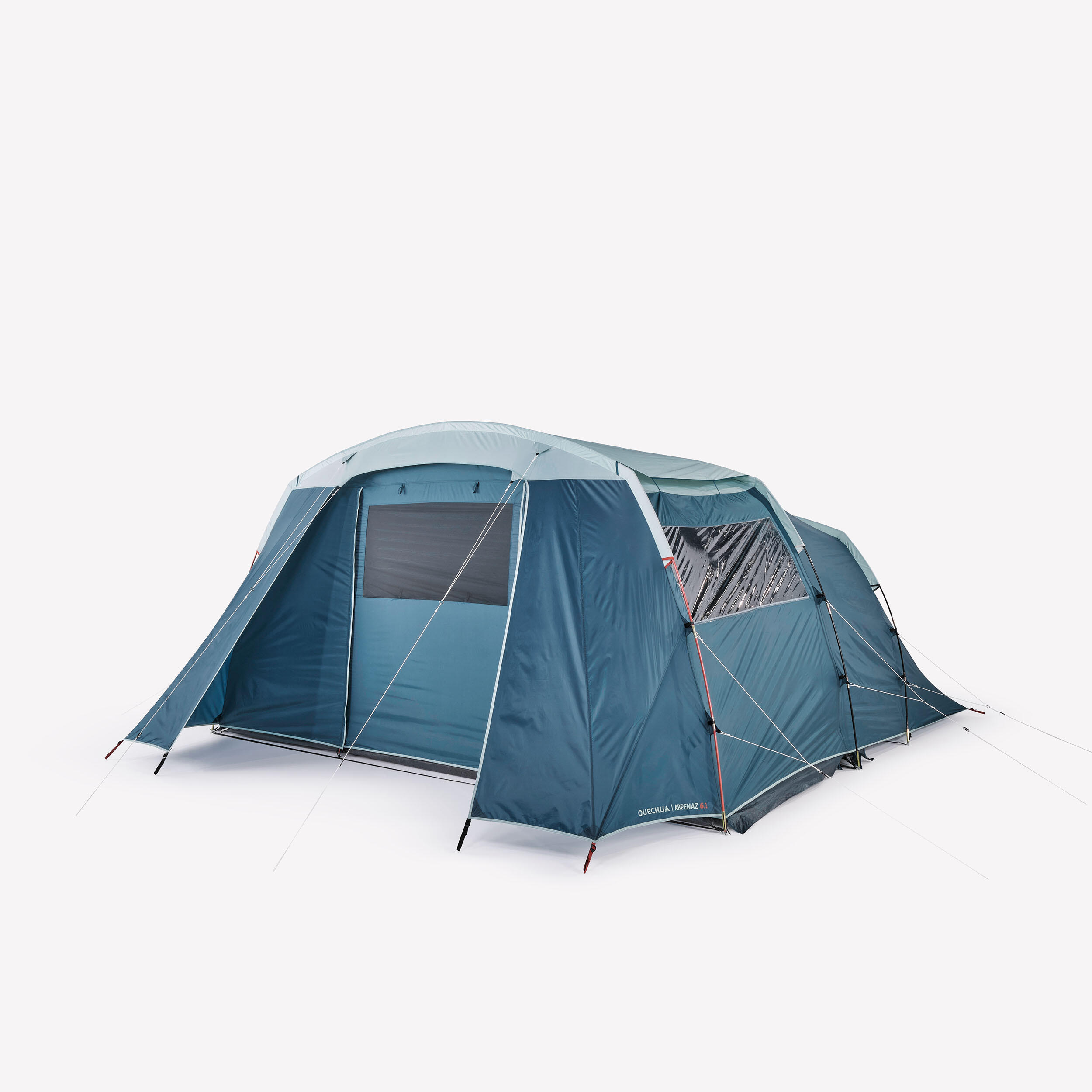 Camping hoop tent - Arpenaz 6.3 - 6-Person - 3 Rooms 6/14