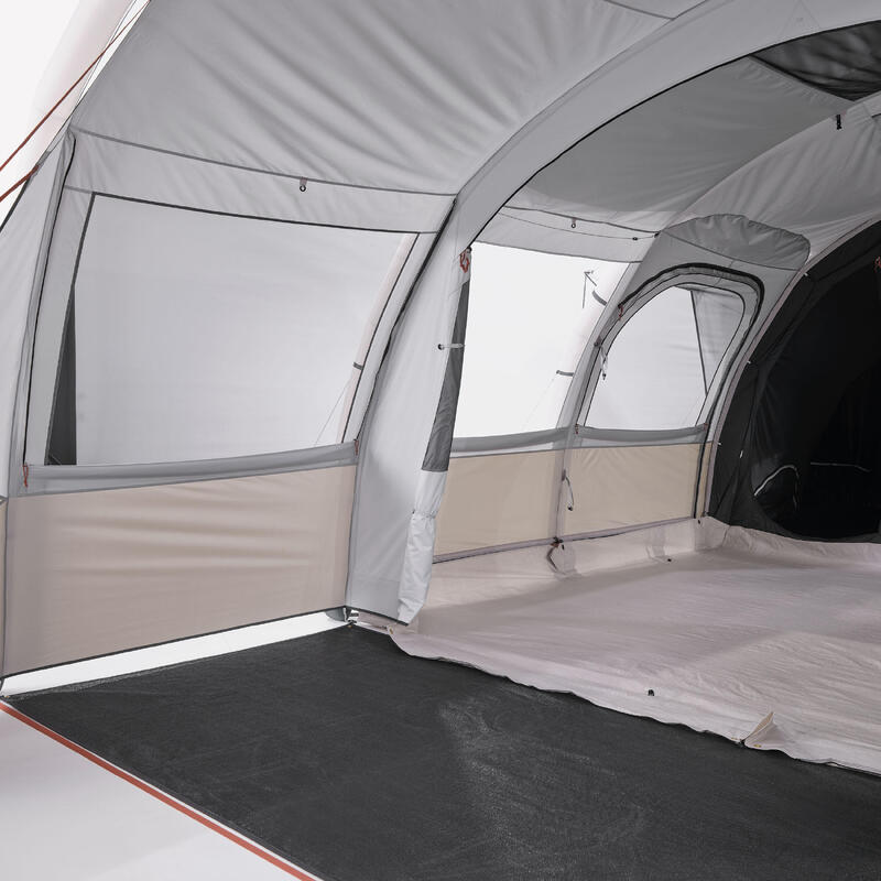 Cort de camping gonflabil 6 persoane 3 camere, Fresh&Black, Air Seconds 6.3 XXL