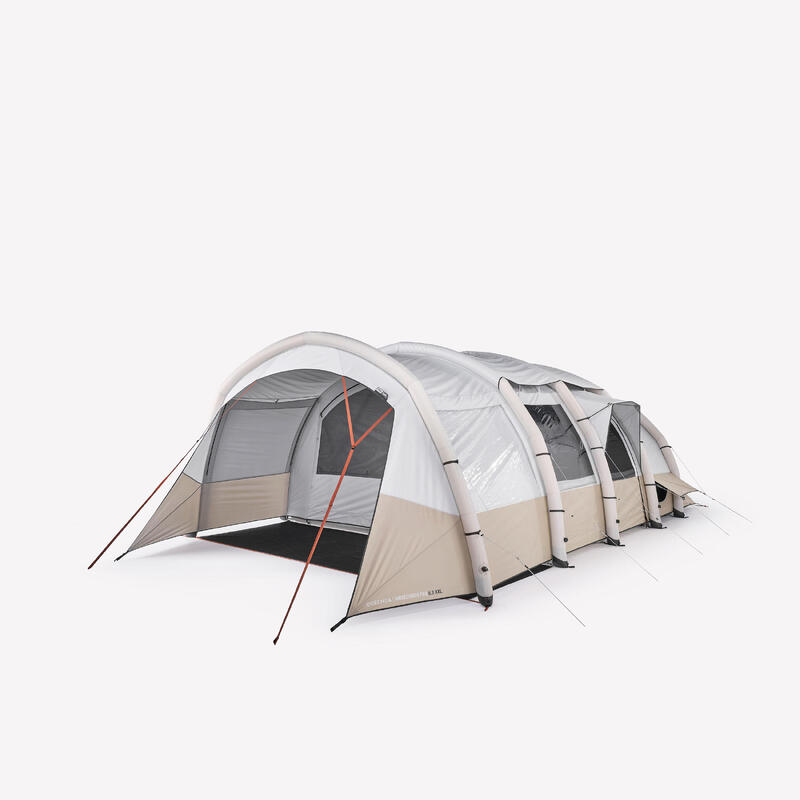 Tenda gonfiabile campeggio AIR SECONDS 6.3 XXL FRESH&BLACK | 6 Posti 3 Camere