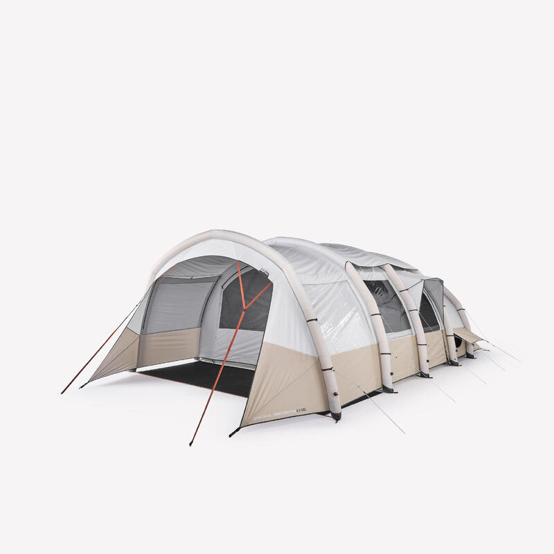 Tenda insuflável de campismo - Air Seconds 6.3 XXL F&B - 6 Pessoas - 3 Quartos