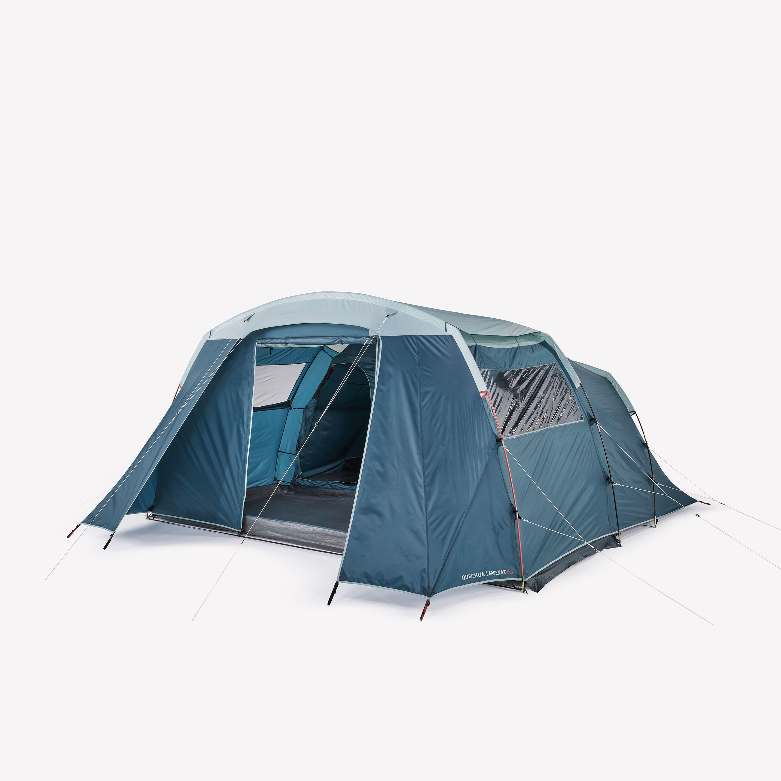Camping hoop tent - Arpenaz 6.3 - 6-Person - 3 Rooms 1/14