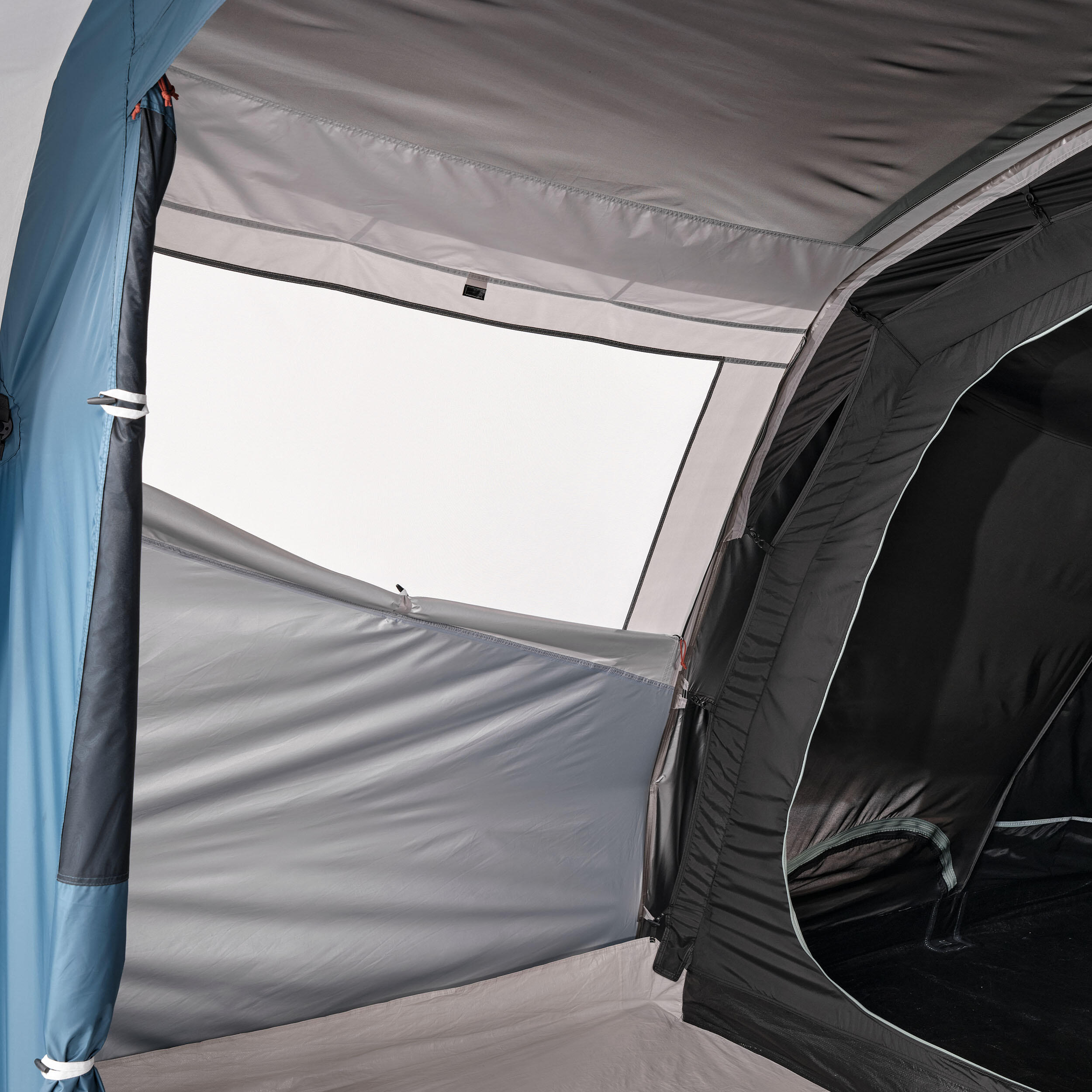 Camping tent with poles Arpenaz 5.2 F B 5 Person 2 Bedrooms QUECHUA Decathlon