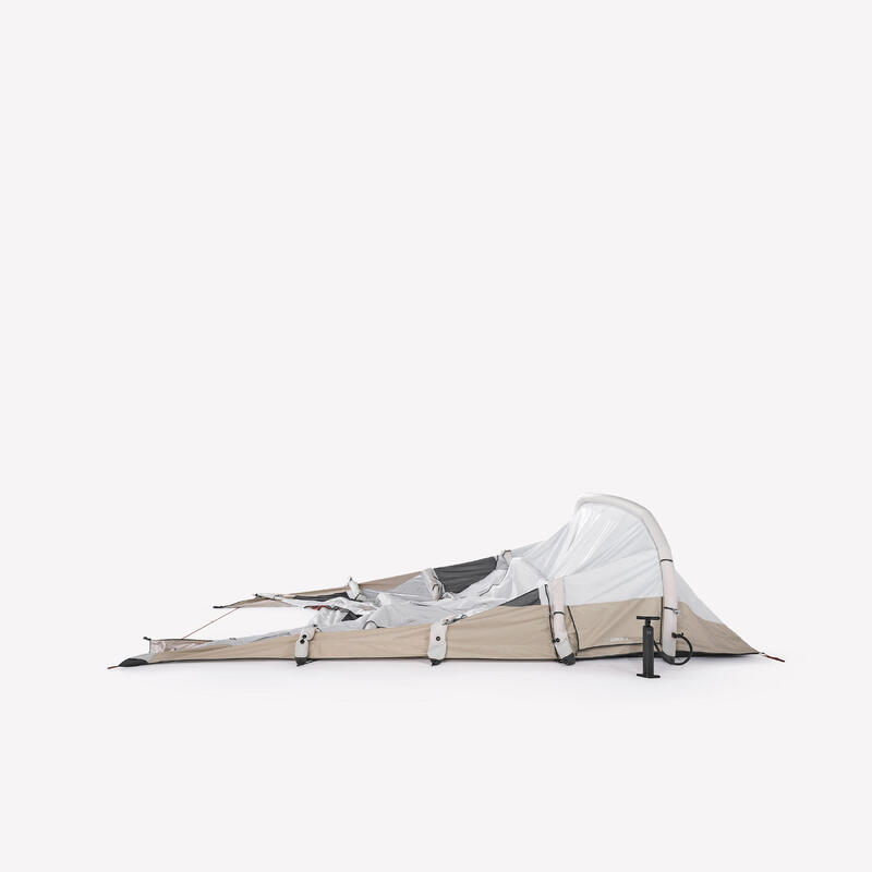 Tente gonflable de camping - air seconds 6.3 xxl f&b - 6 personnes - 3 chambres