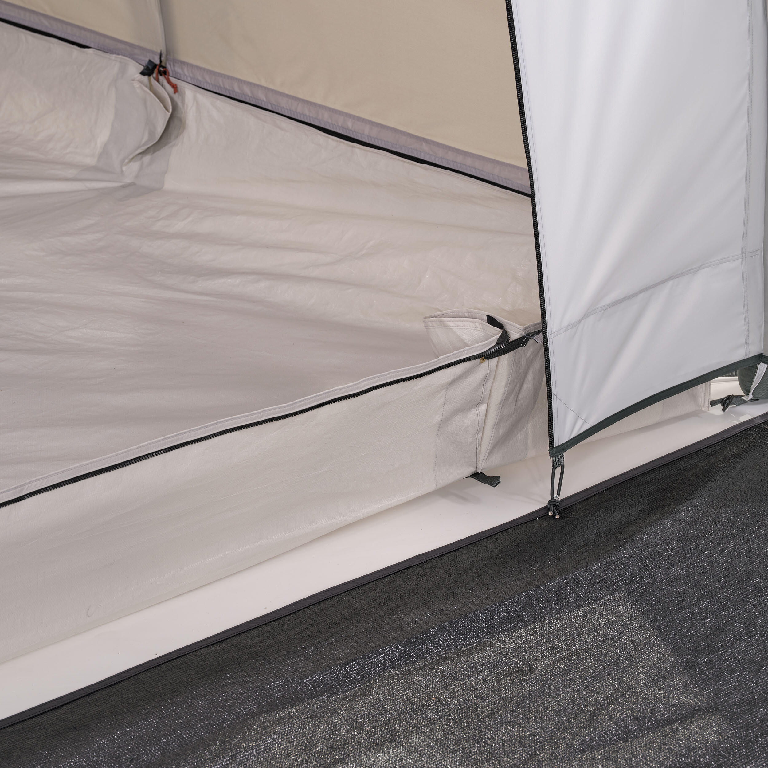 Tenda gonfiabile campeggio AIR SECONDS 6.3 XXL FRESH&BLACK | 6 Posti 3 Camere 22/28