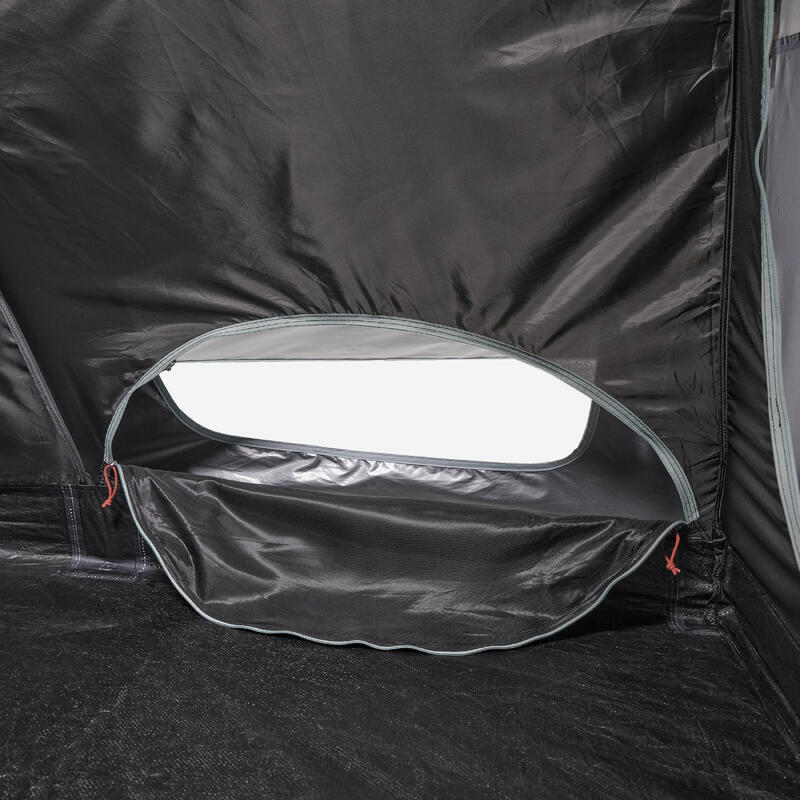 Cort de camping 5 persoane 2 camere, Fresh & Black, Arpenaz 5.2