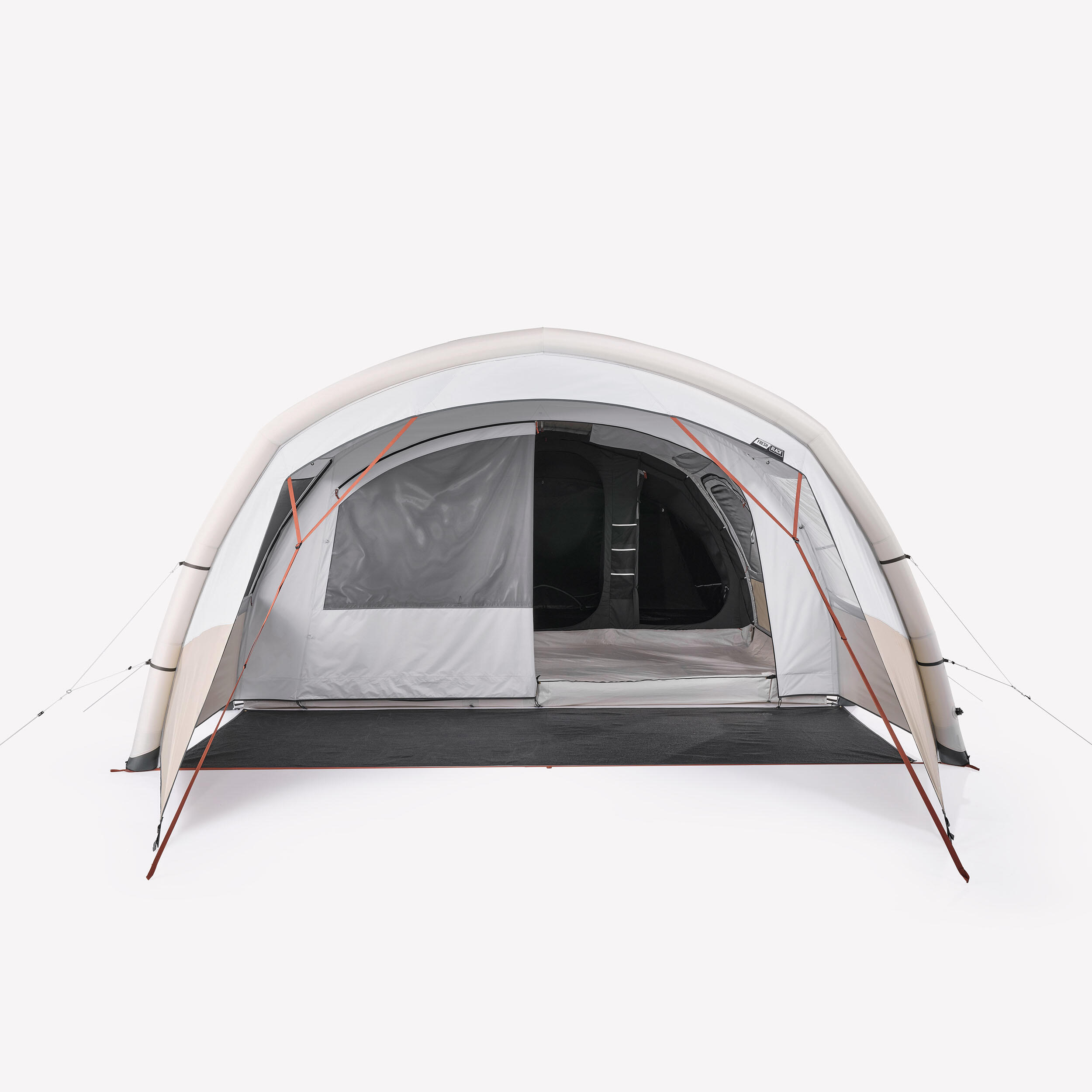 Tenda da campeggio gonfiabile - Air Seconds 6.3 XXL F&B - 6 posti letto - 3 Camere da letto