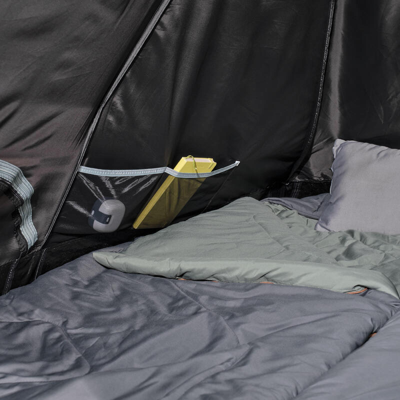 Tenda ad archi campeggio ARPENAZ 5.2 FRESH&BLACK | 5 posti 2 camere