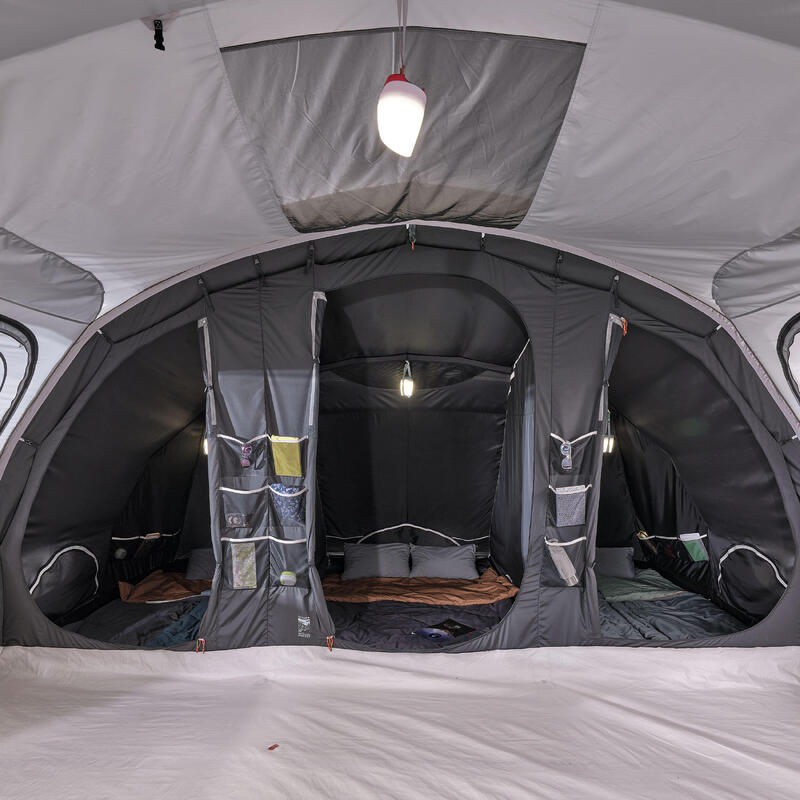 Tenda insuflável de campismo - Air Seconds 6.3 XXL F&B - 6 Pessoas - 3 Quartos