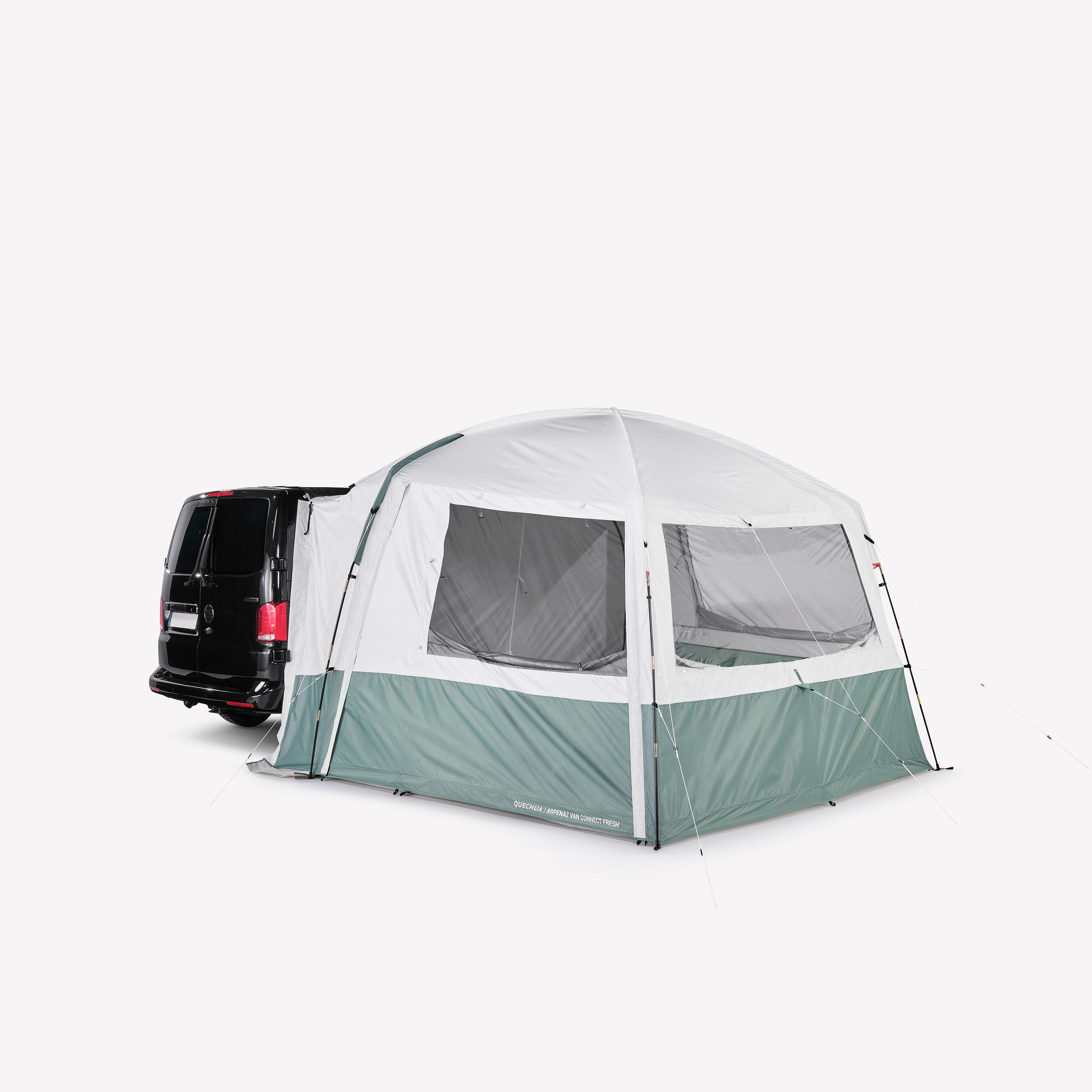 QUECHUA Prútový prístrešok a markíza k dodávke Van Connect Arpenaz Fresh 6 osôb