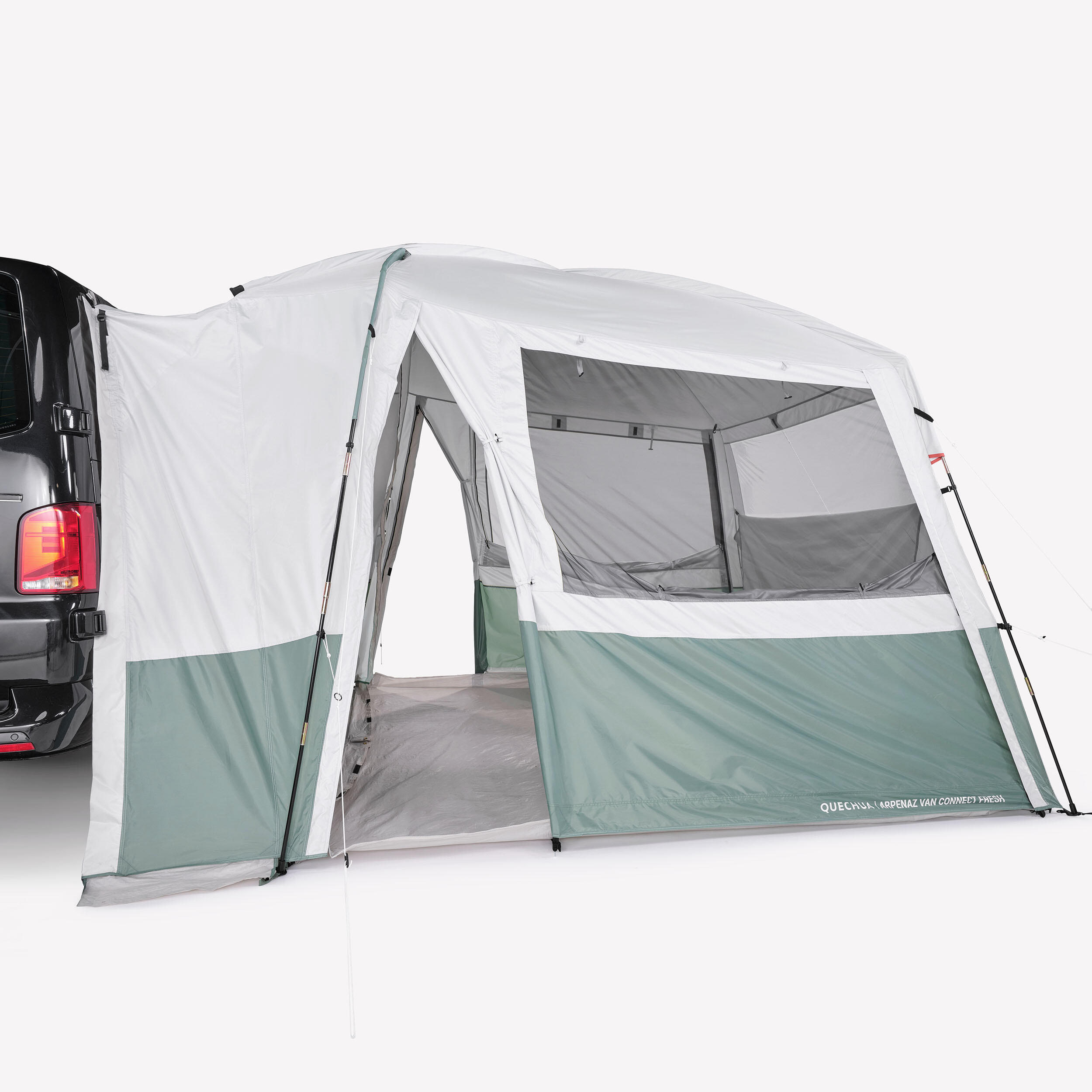 Vorzelt mit Gestänge für Van und Transporter - Van Connect Arpenaz Fresh 6 Pers. 9/16
