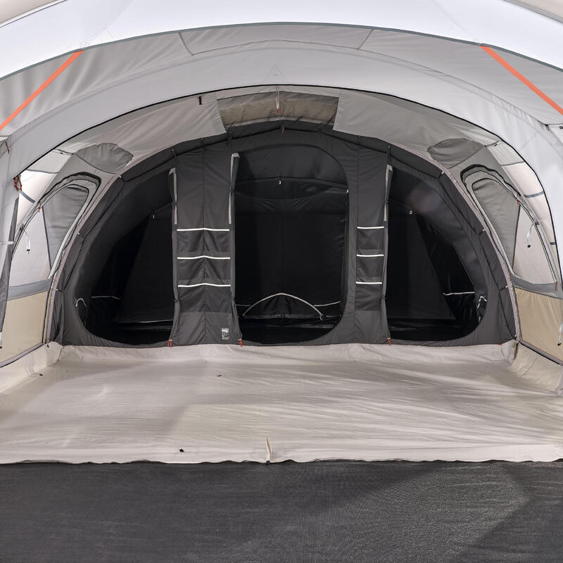 Cort de camping gonflabil 6 persoane 3 camere, Fresh&Black, Air Seconds 6.3 XXL