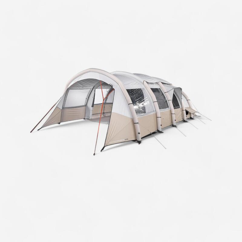 Tienda de campaña hinchable familiar 6 personas Quechua Airseconds 6.3 XXL F&B