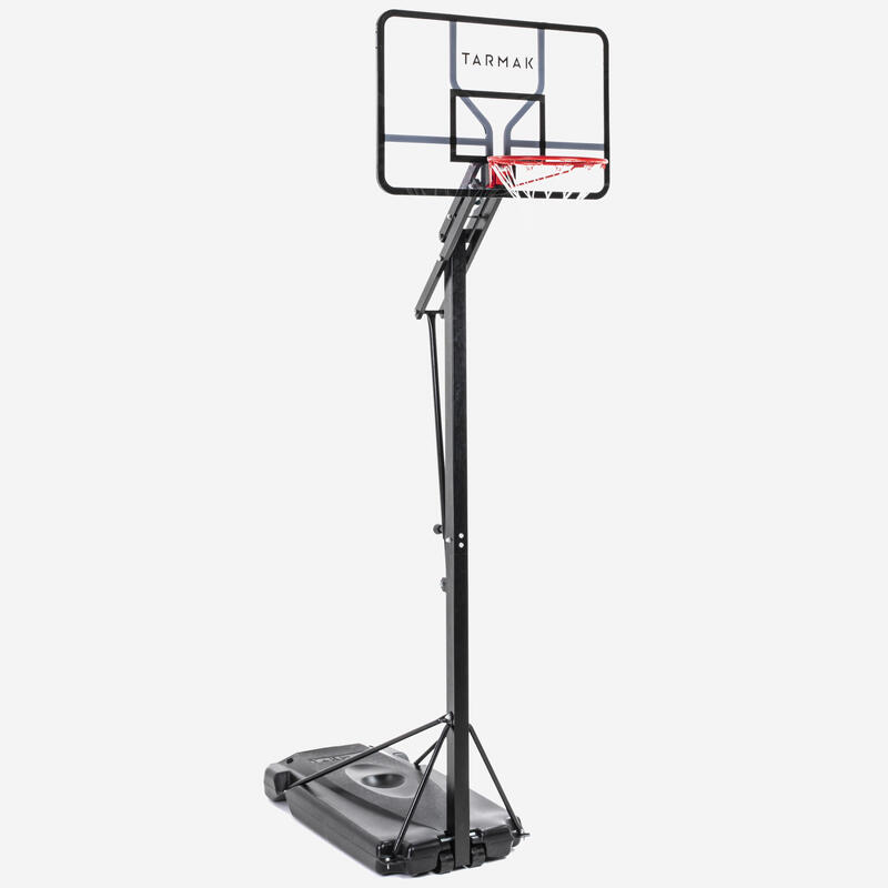 B700 Pro 兒童／成人籃球架 2.4 m到3.05 m。一共可變換7種高度。