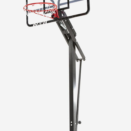 Стойка баскетбольная B700 PRO. 7 уровней высоты: от 2,40 до 3,05 м.