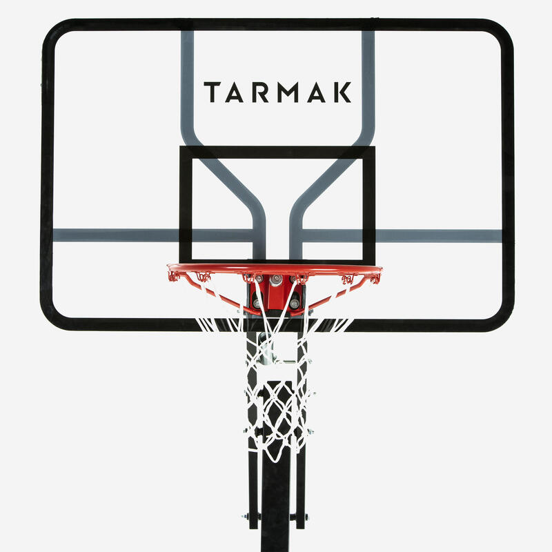 Basketbalpaal eenvoudig verstelbaar van 2,40 m tot 3,05 m B700 Pro