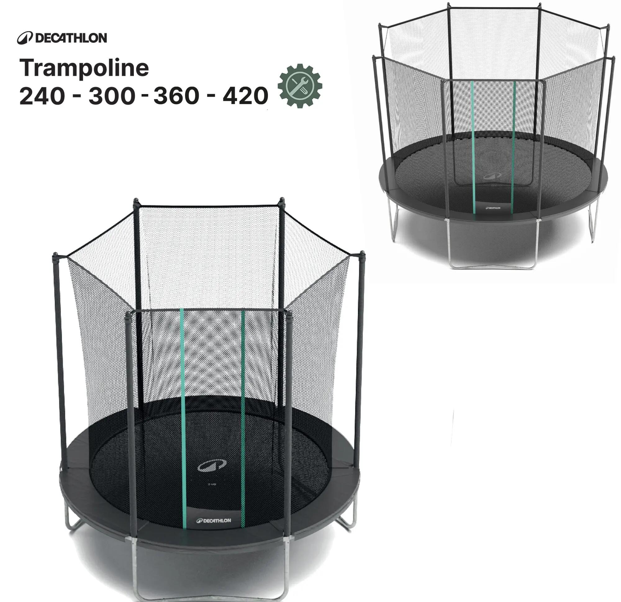 300-as, kerek trambulin: Használati és javítási útmutató