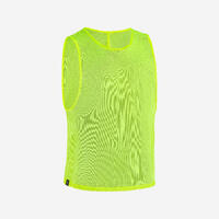 Chasuble adulte jaune fluo