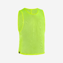 Chasuble adulte jaune fluo