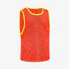 Kids Football Bib - Neon Orange
