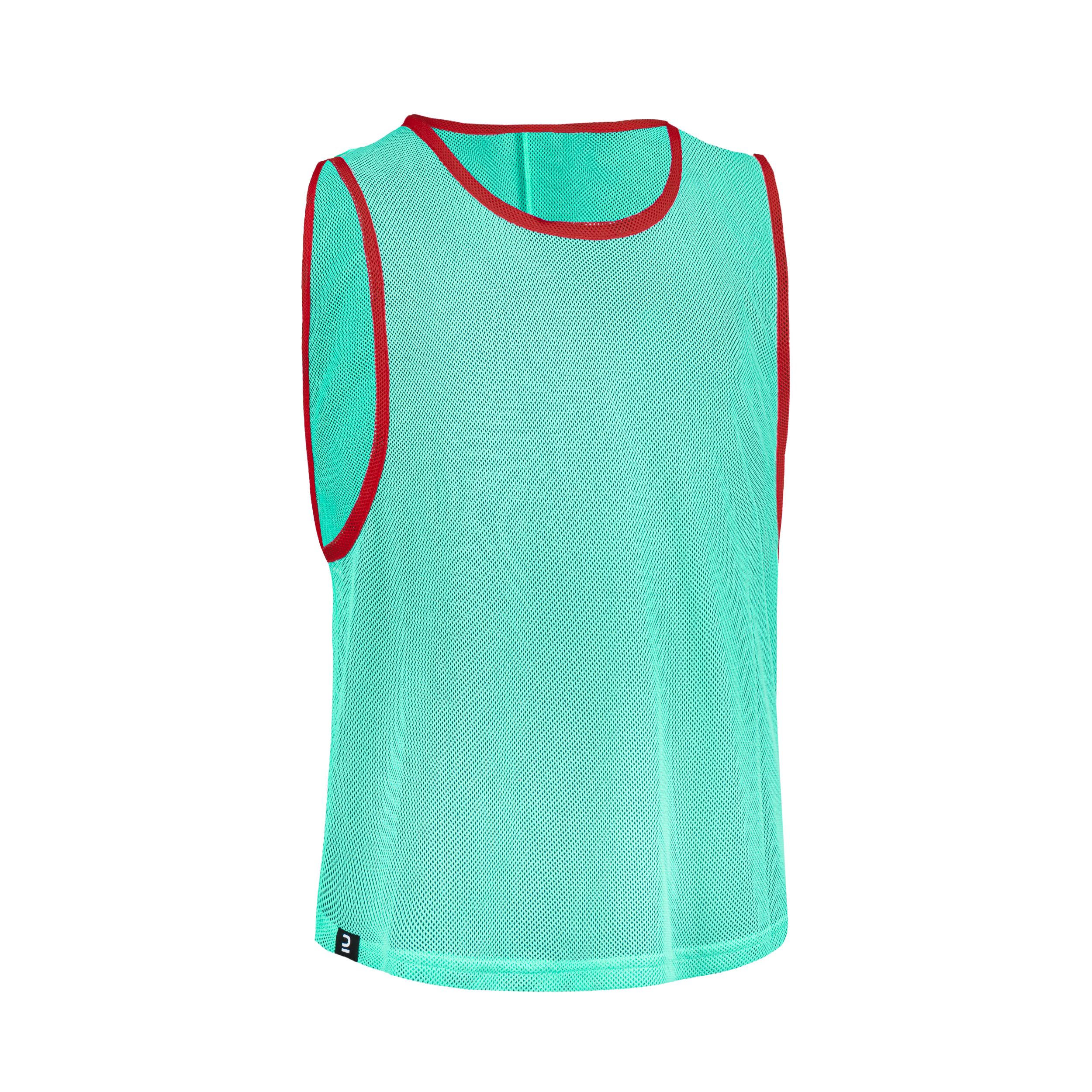 Chasuble sports collectifs enfant turquoise - KIPSTA