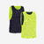 Chasuble adulte réversible jaune bleu