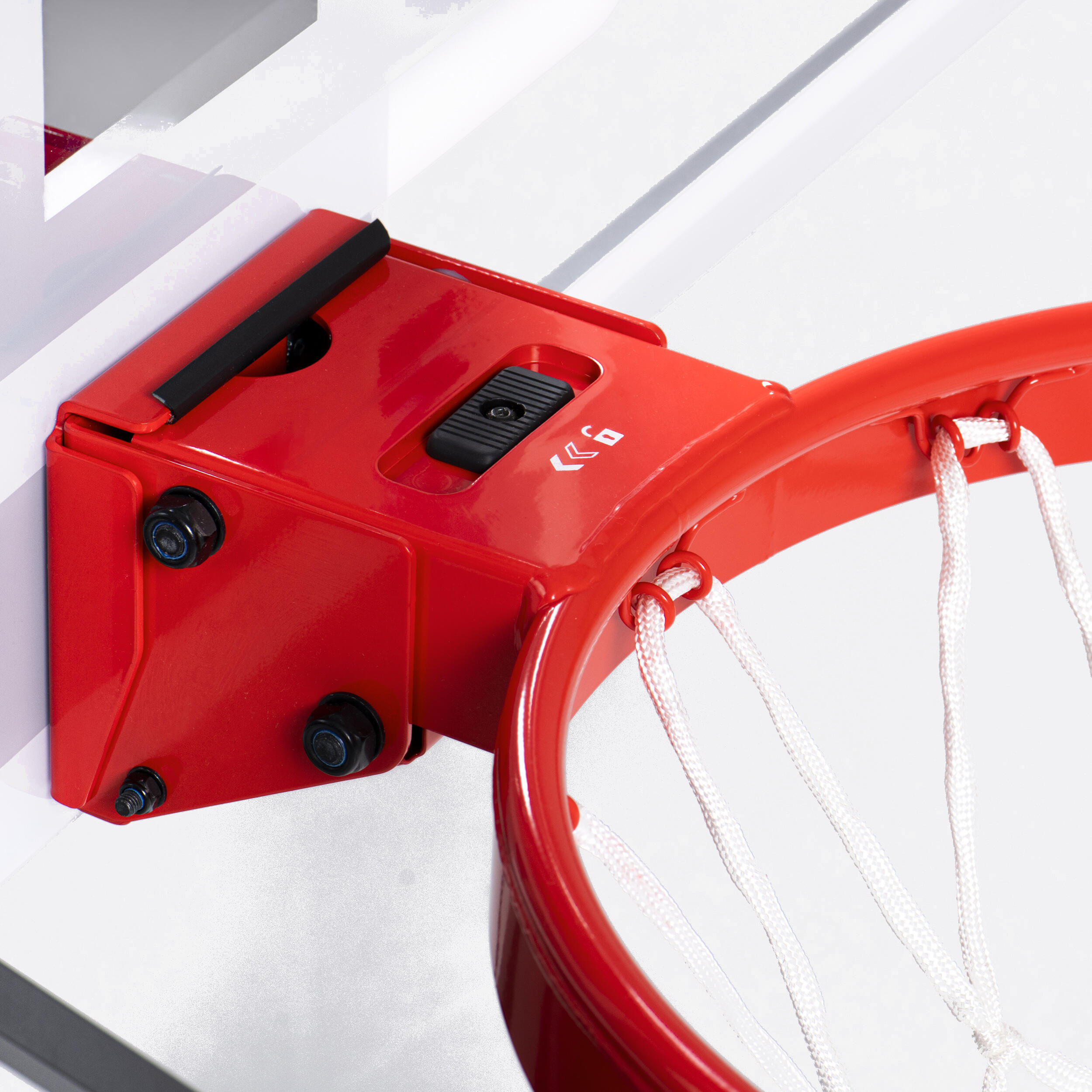 Folding basketball hoop on wheel, adjustable from 2.10m to 3.05m - B900 BOX NBA