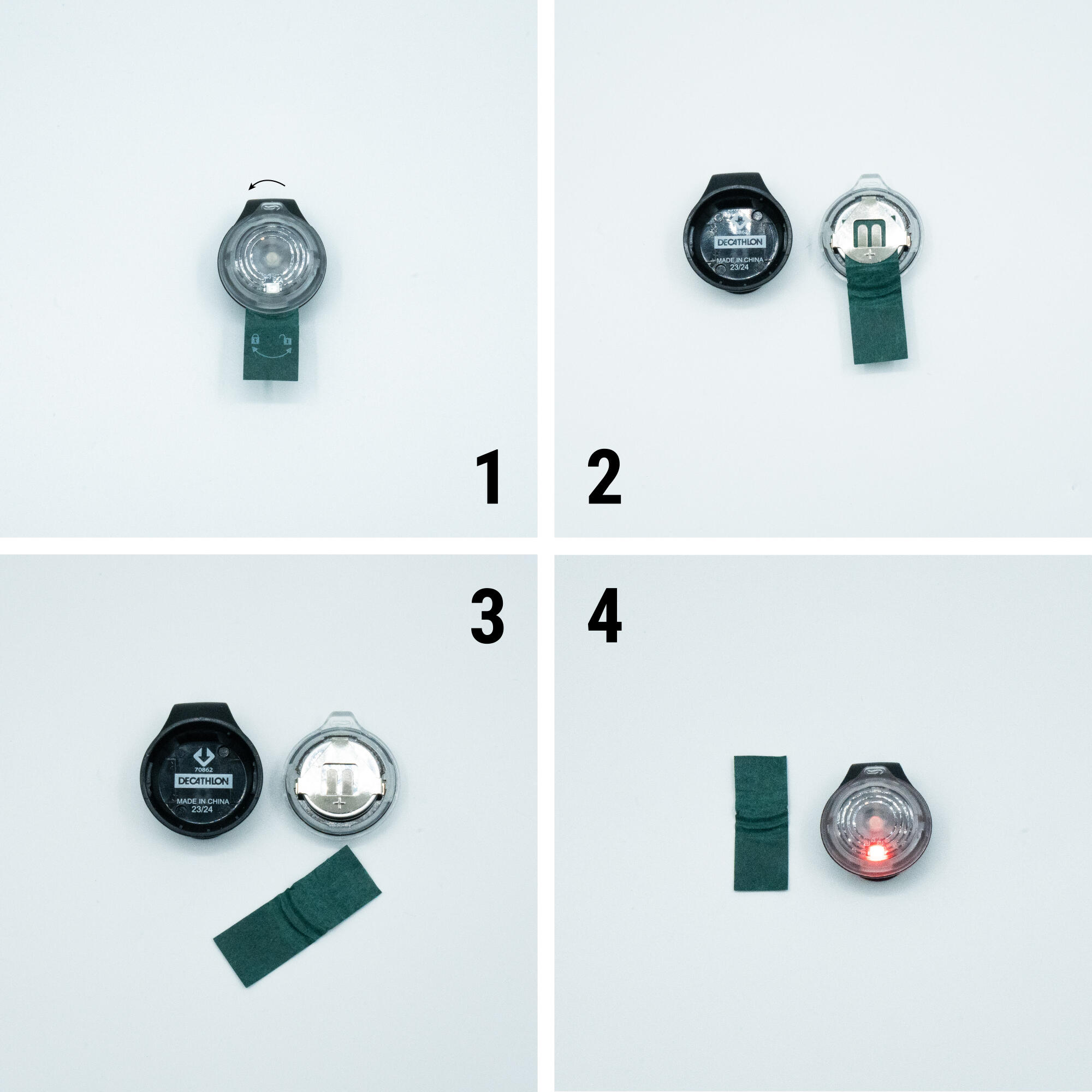 Motion Running LED Flash Light