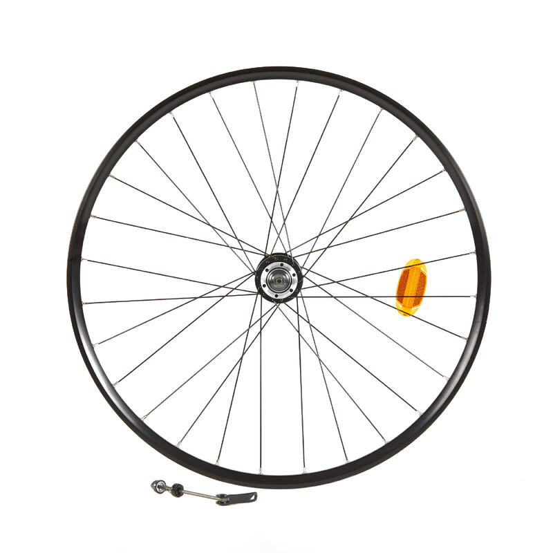 RODA DIANTEIRA BTT 27,5"x23c PAREDE DUPLA TRAVÕES DE DISCO QR TUBELESS READY