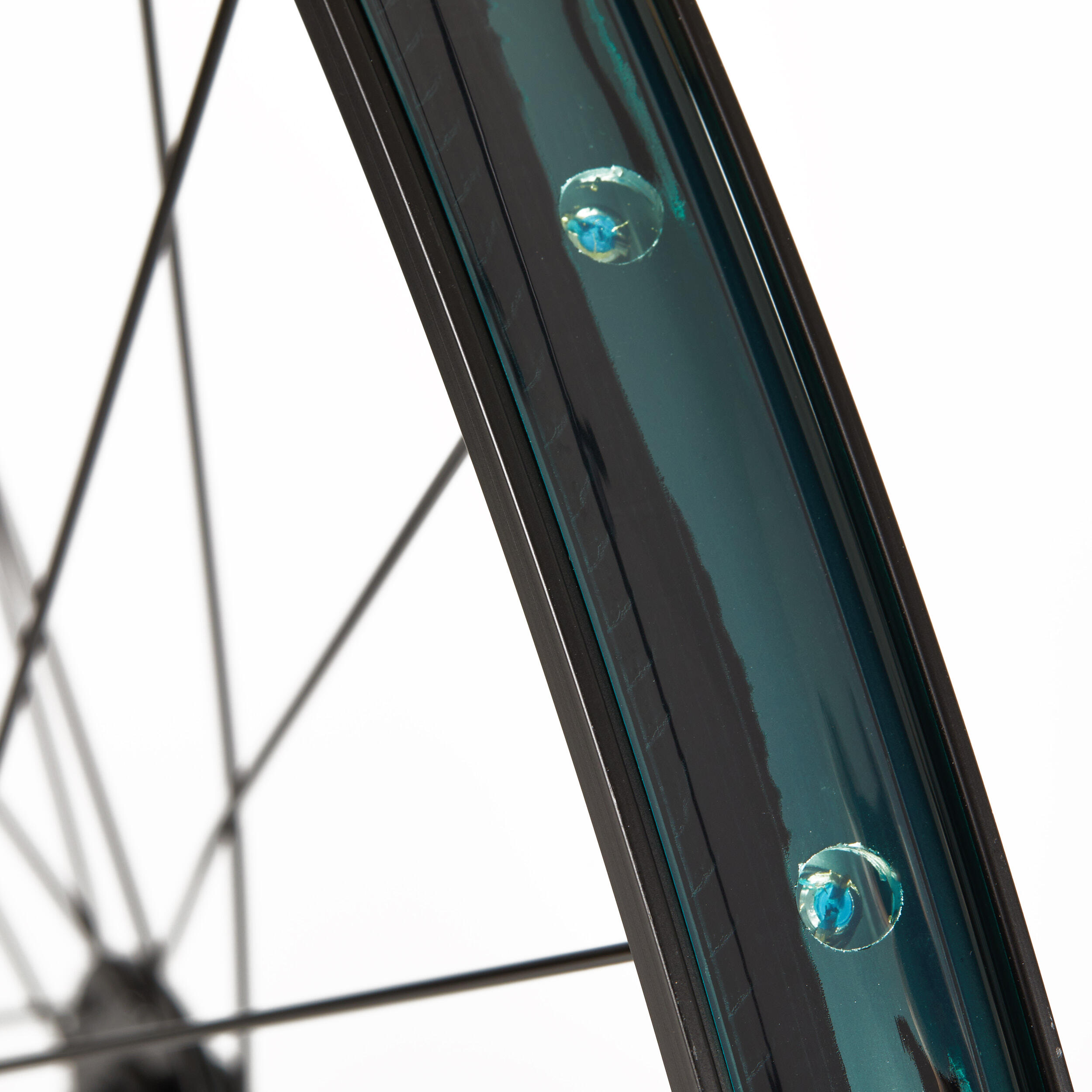 ROUE VTT AVANT 29 DOUBLE PAROI ASSYMETRIQUE BOOST 15x110 ROCKRIDER Decathlon