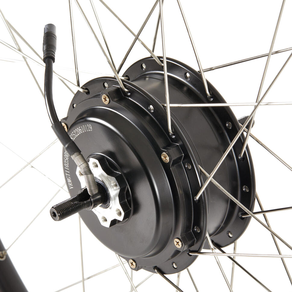Koło do roweru trekkingowego Btwin 28"  tylne 2-kom. z silnikiem do tarczy