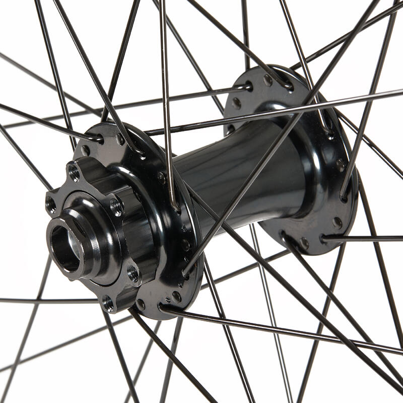 Přední kolo 29" MTB dvoustěnný asymetrický ráfek Boost 15×110