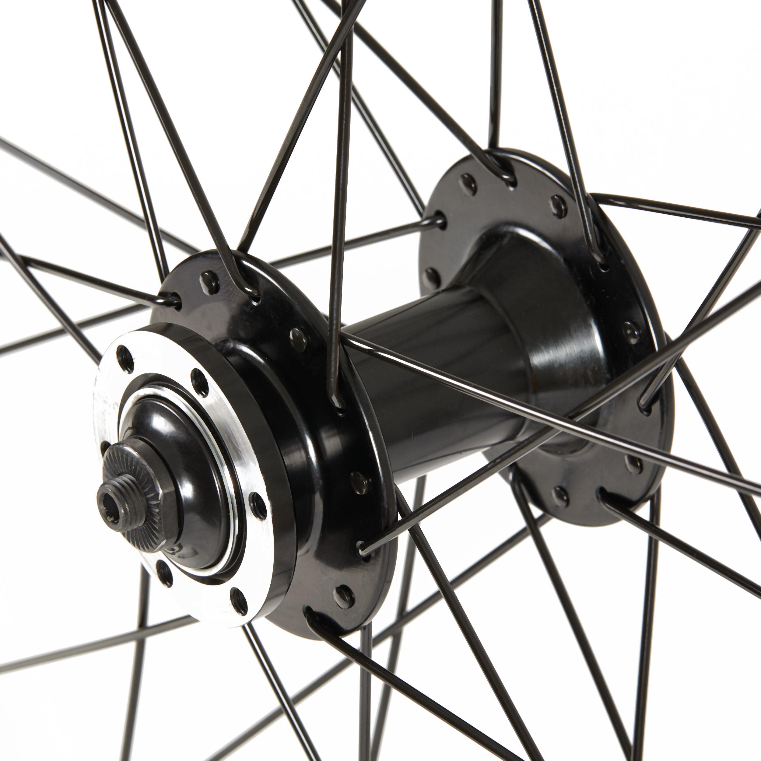 Roues VTT 26 Pouces Vuelta Airtec1 - Jantes Double Paroi, Moyeux Shimano Deore, Noir - 8