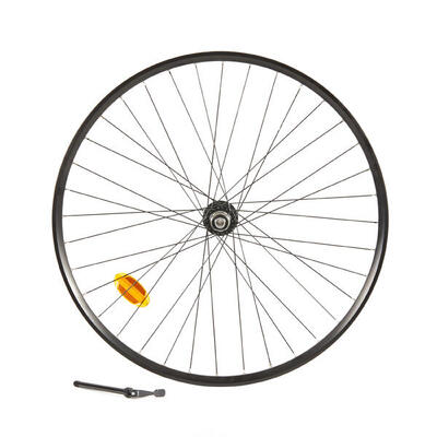 Koło do roweru trekkingowego Btwin 28"/19C tylne wzmocnione sztywna oś 142X12 QR