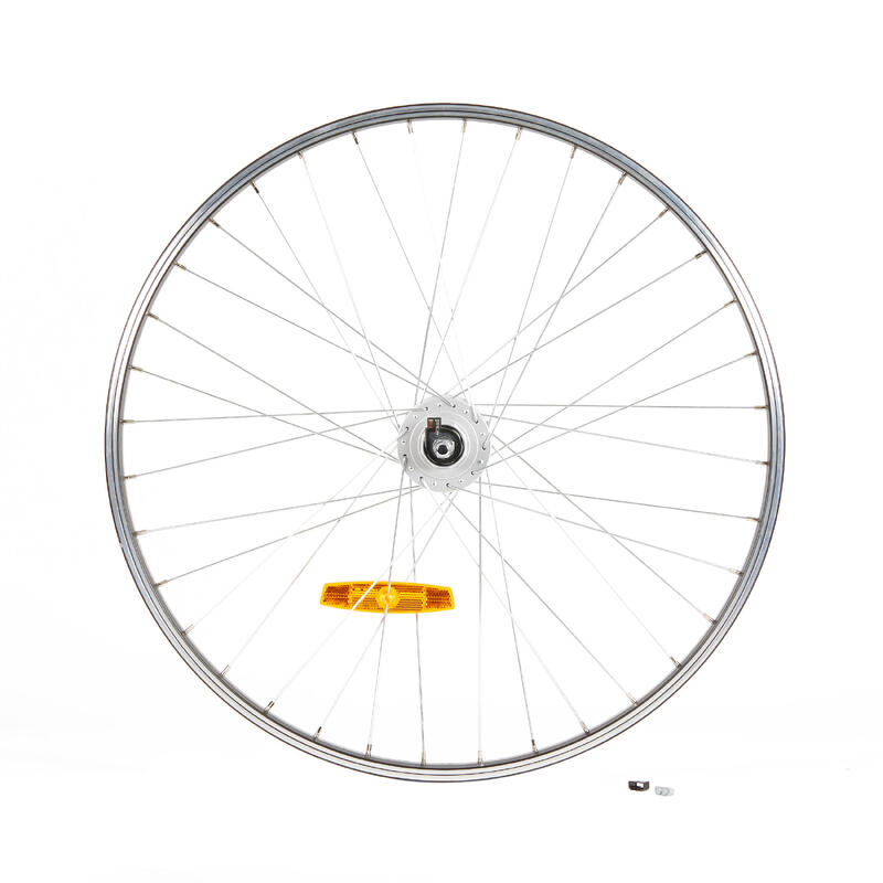 Ruota anteriore bici trekking 26"